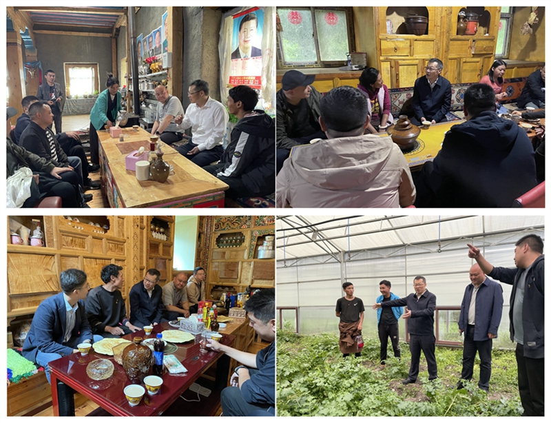学校领导带队赴稻城县开展乡村振兴调研工作