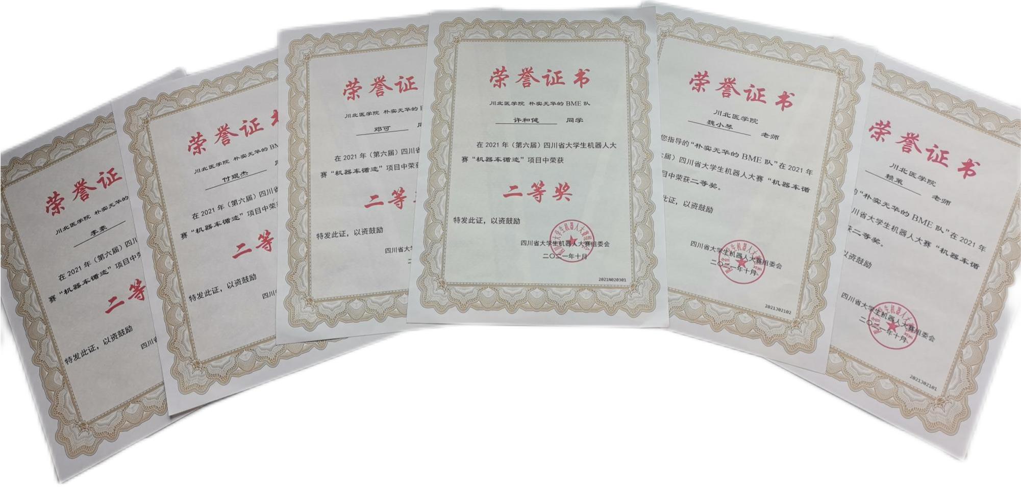 我校学子在第六届四川省大学生机器人大赛中斩获佳绩