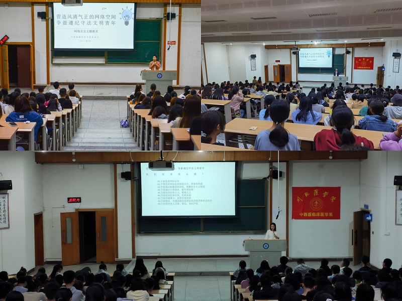中西医临床医学系开展网络安全主题教育