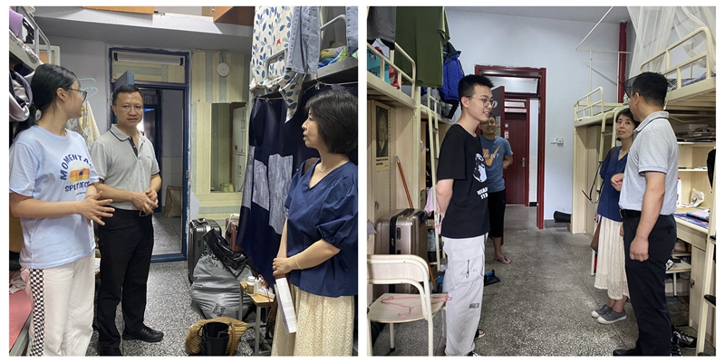 药学院领导深入2022届毕业生宿舍走访看望2022届毕业生