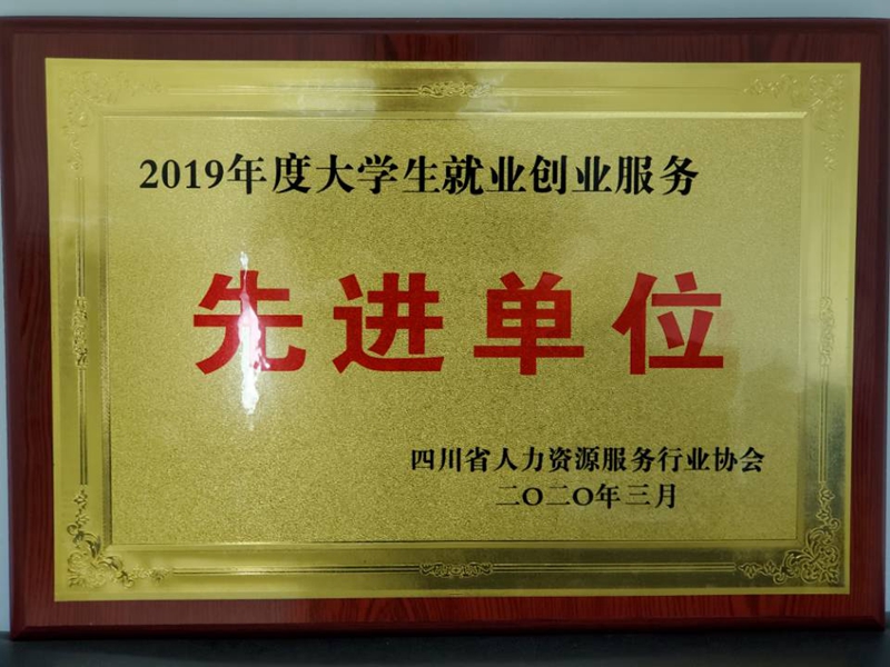 我校荣获“2019年大学生就业创业服务先进单位”称号