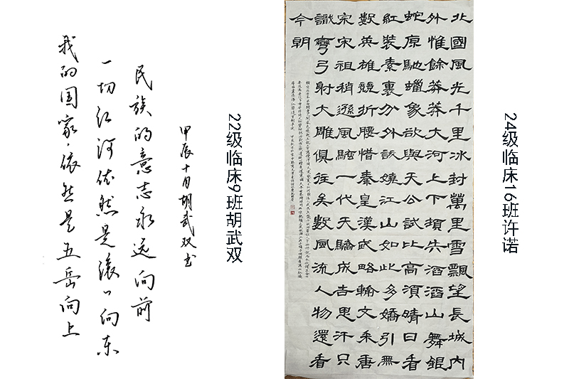 临床医学院学生工作党总支开展“华章共贺,国魂同铸”主题系列活动