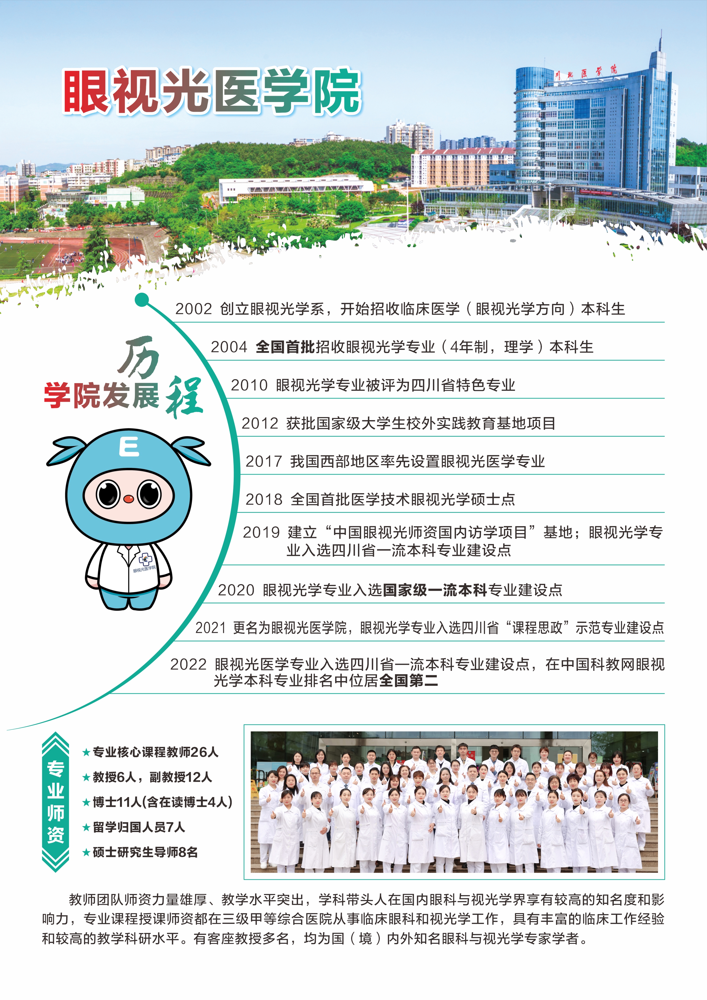 眼视光医学院简介