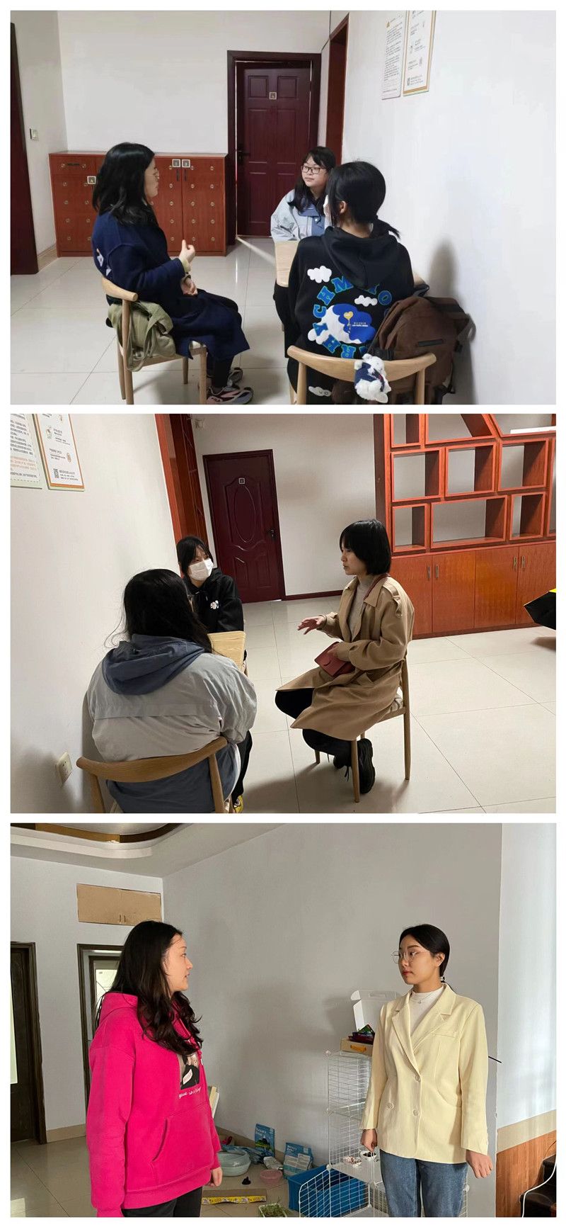护理学院实地走访校外住宿学生