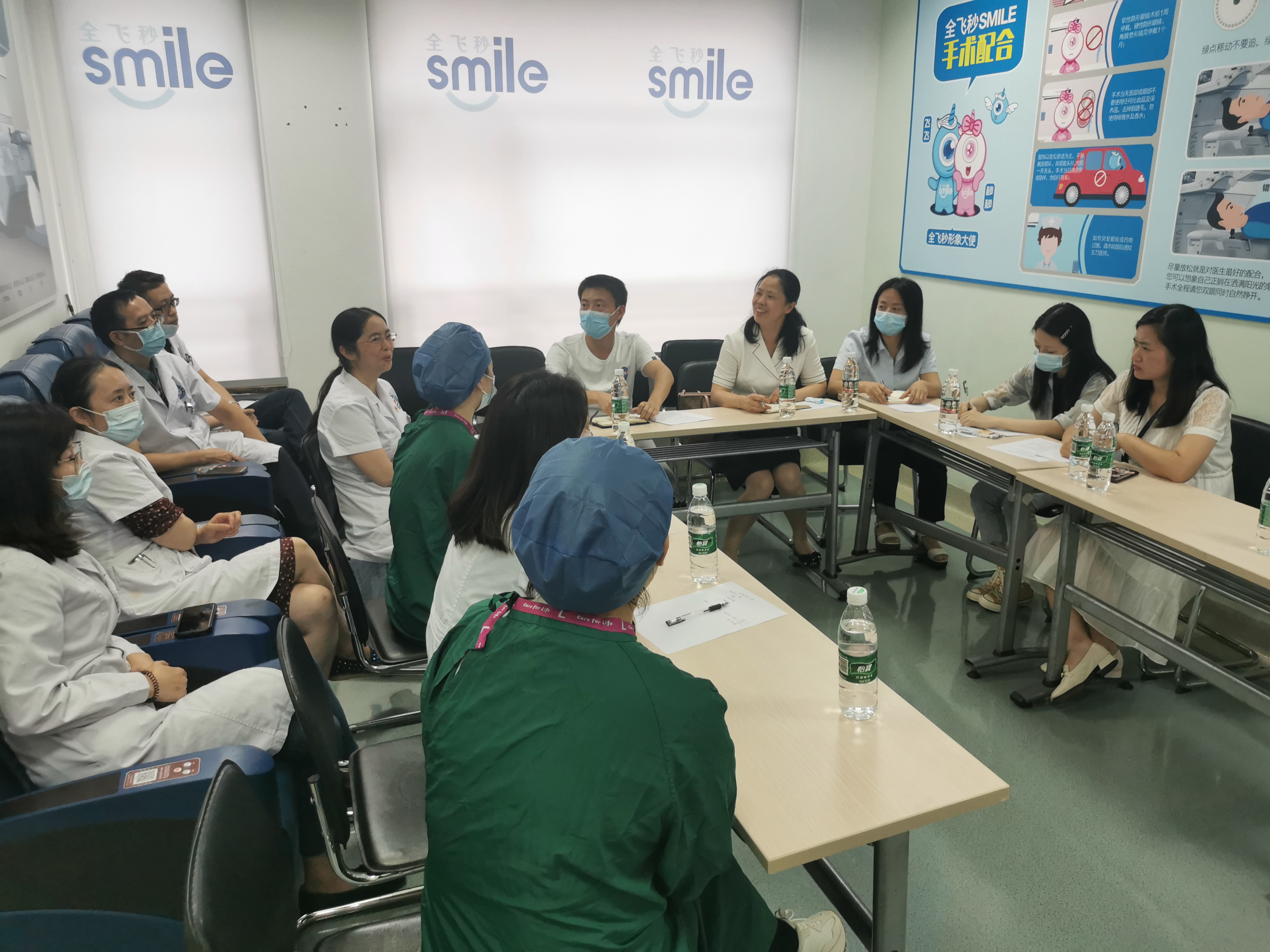 眼视光学系开展实习基地巡查工作