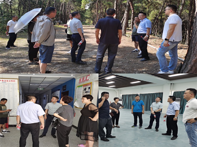 学校组织开展开学前安全工作联合大检查