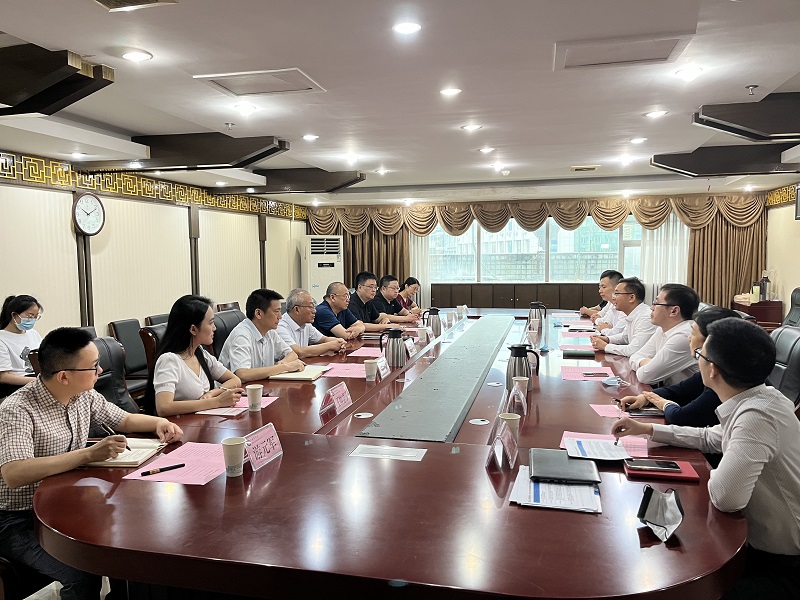 成都京东方医院来我校开展交流洽谈工作会